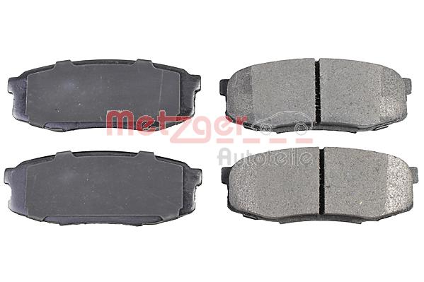 METZGER 1170875 Bremsbelagsatz, Scheibenbremse